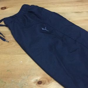 Black pants with draw strings